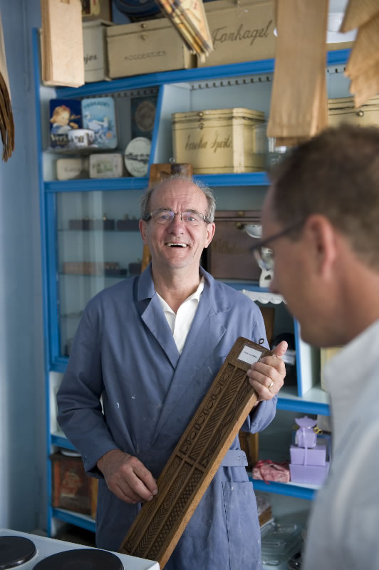 Theo Spil van het Bakkerijmuseum 'de Oude Bakkerij' Theo Spil van het Bakkerijmuseum 'de Oude Bakkerij'